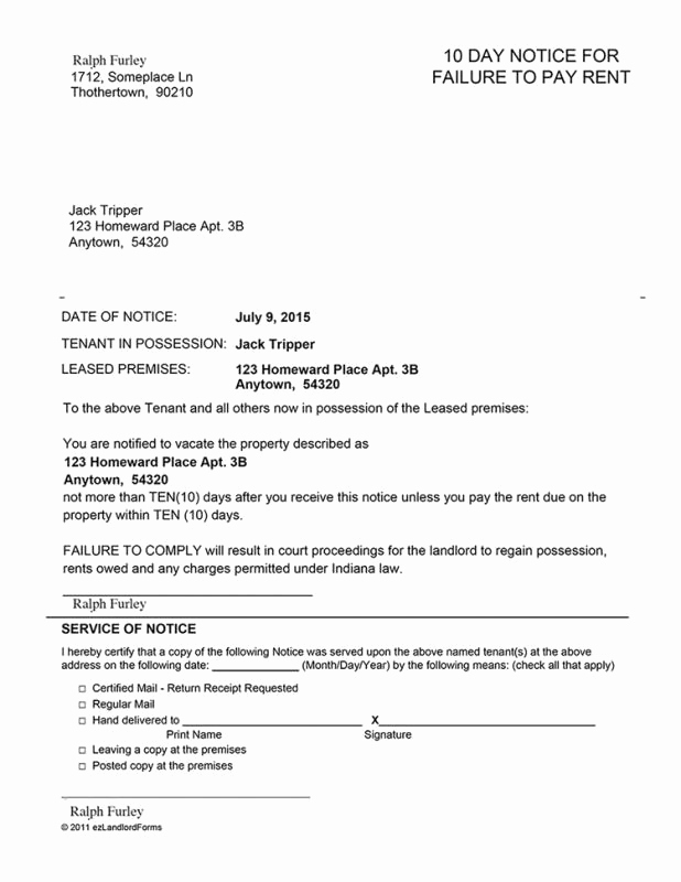 Texas Eviction Notice Template Elegant Eviction Notice Template Texas