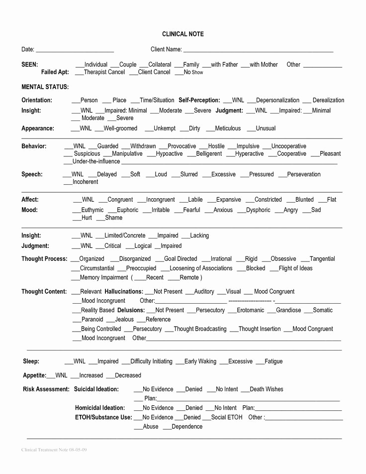 Therapy Progress Notes Template Luxury Pin On Counseling