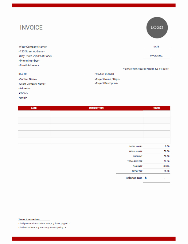 Website Design Invoice Template Fresh Graphic Design Invoice Download Free Templates