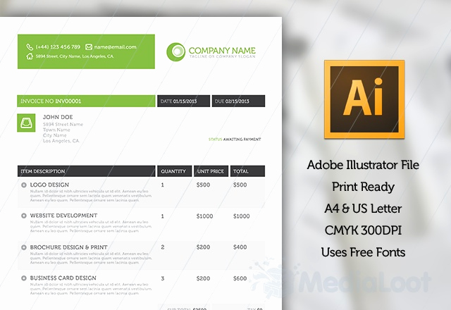 Website Design Invoice Template Lovely Stylish Business Client Pack Web Templates