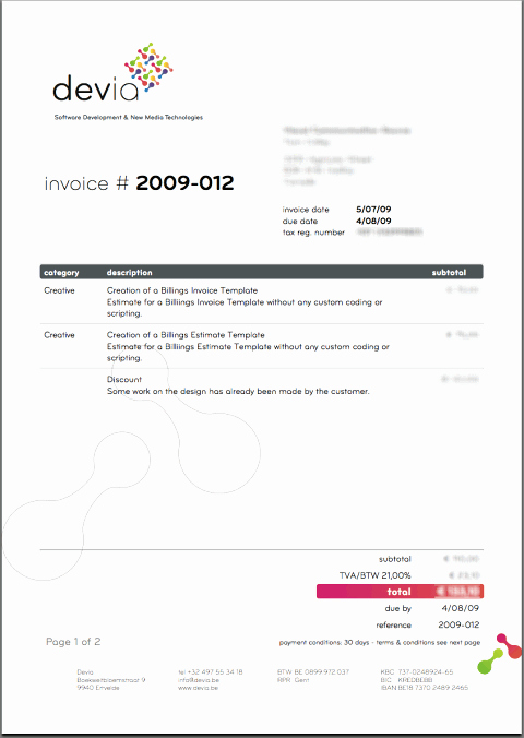 Website Design Invoice Template Luxury Invoice Like A Pro Design Examples and Best Practices