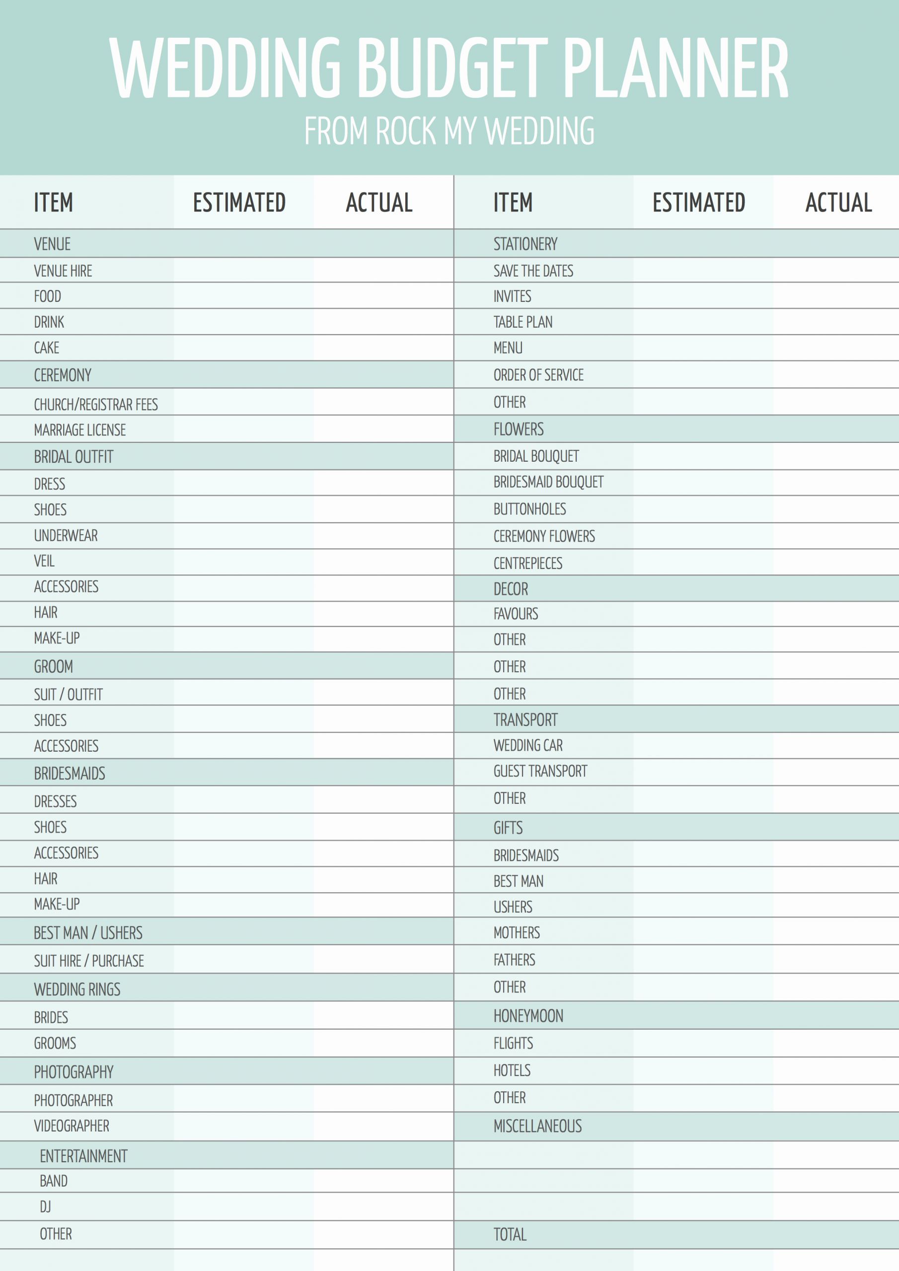 Wedding Budget Spreadsheet Template Lovely Wedding Bud Planner &amp; How to Book Wedding Suppliers