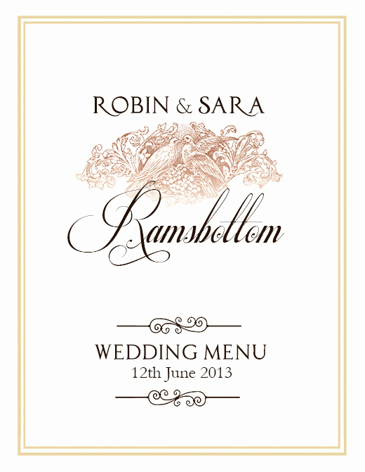 Wedding Menu Template Free Download Awesome Free Wedding Menu Design Shop Templates