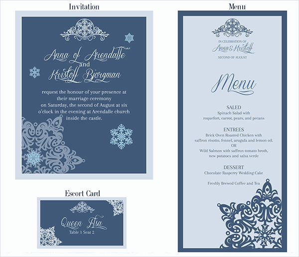 Wedding Menu Template Free Download Beautiful 26 Downloadable Wedding Cards