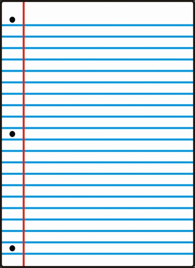 Wide Ruled Notebook Paper Template Inspirational Printable Notebook Paper