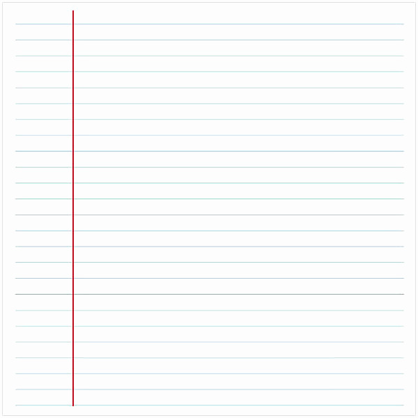 notebook paper template