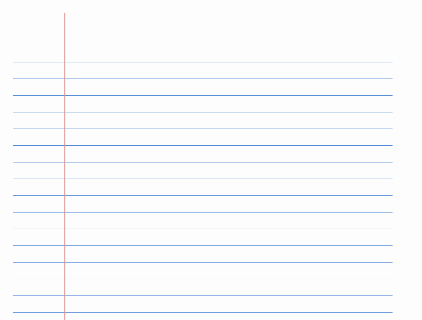 Wide Ruled Notebook Paper Template Unique Wide Ruled Paper Template Exceltemplate