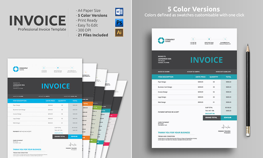 Word Document Invoice Template Best Of 14 Simple Invoice Templates Made for Microsoft Word