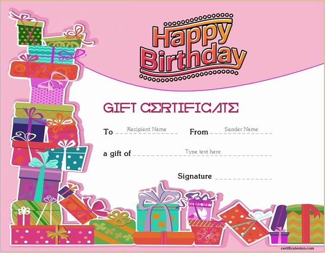 Word Template Gift Certificate Fresh Pin by Alizbath Adam On Certificates