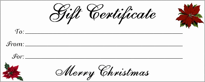 Word Template Gift Certificate Inspirational 18 Gift Certificate Templates Excel Pdf formats