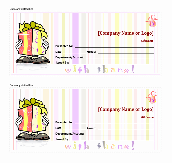 Word Template Gift Certificate Luxury 11 Free Gift Certificate Templates – Word Templates for