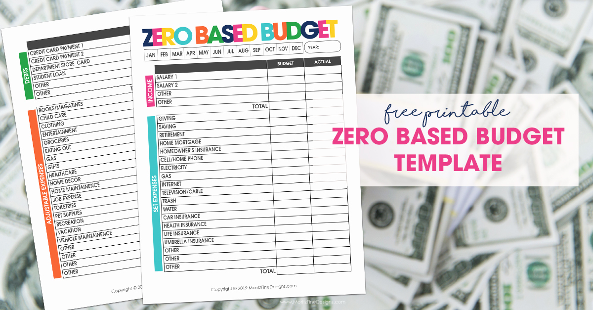 Zero Based Budget Template Best Of Zero Based Bud